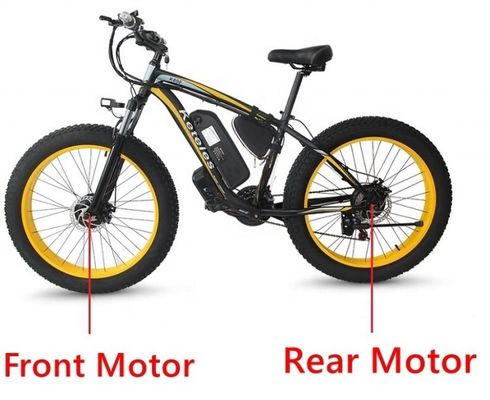 2000W Elektrofahrrad mit 21AH Lithium-Batterie und 26x4.0 Zoll Fettreifen im EU-Lager