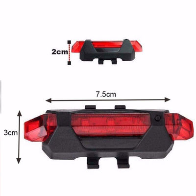 Vorderlicht Rücklicht USB LED Wiederaufladbares Fahrrad Fahrrad Lichtsatz für Mountain Cycle