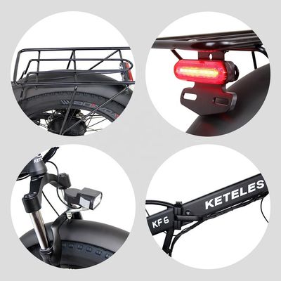 2024 Direct 20x4.0 Inch Fettreifen Klapp E-Bike 1000W mit 7 Geschwindigkeitsgetriebe Hinterhub Motor