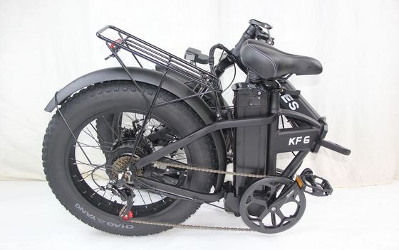 2024 Direct 20x4.0 Inch Fettreifen Klapp E-Bike 1000W mit 7 Geschwindigkeitsgetriebe Hinterhub Motor