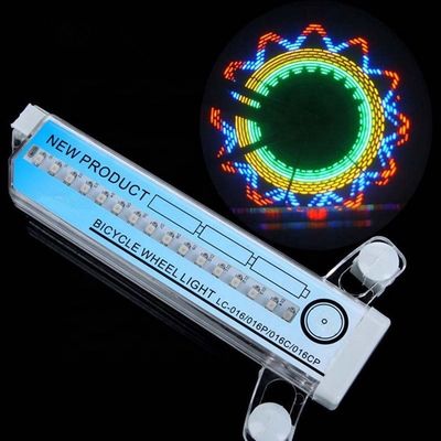 32 LED-Flash Spoke-Lampe für 24 Zoll Rad Batteriebetriebene Außenradleuchten