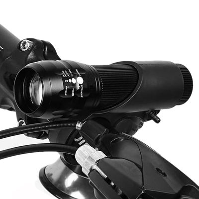 3 in 1 USB Wiederaufladbare LED Wasserdicht Superhell Zoom Scheinwerfer Hinterlicht 50g Gewicht