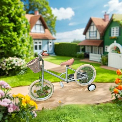 Alloy Rim INS Style 16 Zoll Retro Kinderrad Einzelgeschwindigkeit für 4-8 Jahre alte Kinder