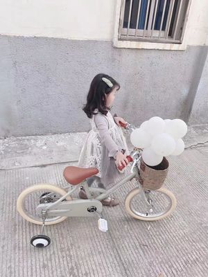 Alloy Rim INS Style 16 Zoll Retro Kinderrad Einzelgeschwindigkeit für 4-8 Jahre alte Kinder