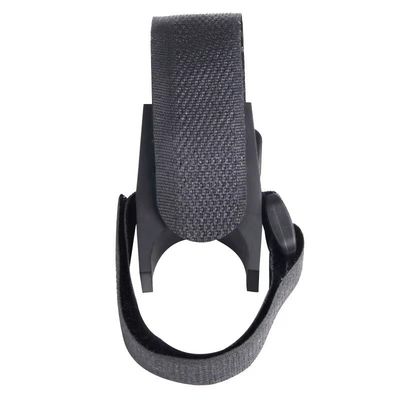 Schwarze Fahrrad LED-Torche Rotation Halter Taschenlampe Stand für 28-40mm Fahrrad Licht