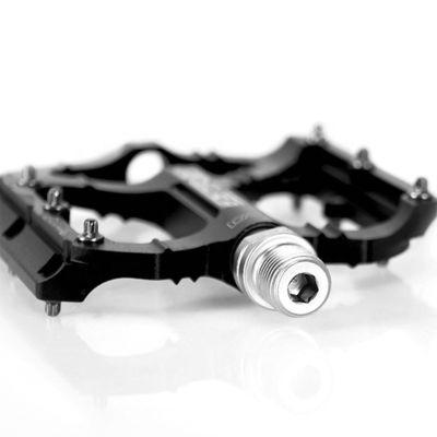2021 ENLEE Rot/schwarze Aluminiumlegierung Ultraleichte Pedalle für Mountain Bike Road Bike