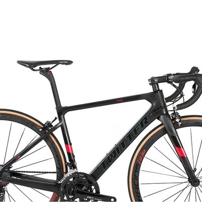 Kohlenstofffaser Perlenpedal V Bremse 22 Speed Road Bike 700c Vollkohlenstoff Fahrrad zum Nutzen