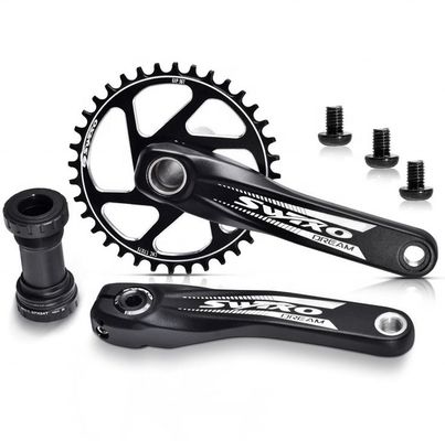 SWTXO GXP Mtb Bike Crank Set 32T 34T 36T 38T Hohl integriertes Fahrrad Kettenrad SHN
