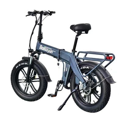Elektro-Faltfahrrad Schwerer Stahlrahmen Fettreifen für alle Gelände Erde Reiten
