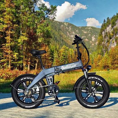 Elektro-Faltfahrrad Schwerer Stahlrahmen Fettreifen für alle Gelände Erde Reiten