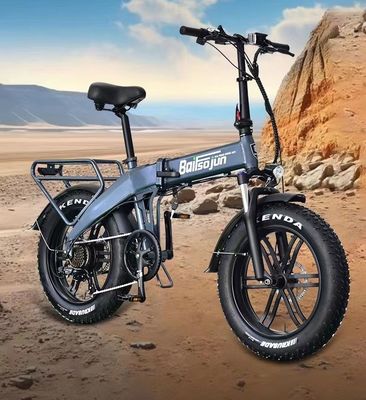 Elektro-Faltfahrrad Schwerer Stahlrahmen Fettreifen für alle Gelände Erde Reiten