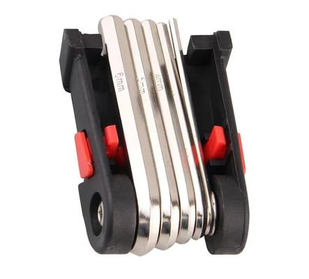 18-in-1-Tool-Set für Fahrradreparatur Hexagon Schraubendreher Schraubenschlüssel Hex Spoke Kette Entfernung Werkzeug Essential Bike 280g