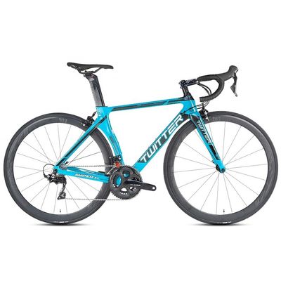 16 Speed Carbon Road Bike R2000-700C Vollkarbonfaser Rennrad mit 1,7m Länge