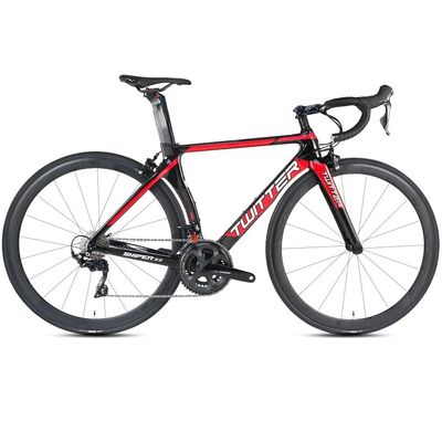 16 Speed Carbon Road Bike R2000-700C Vollkarbonfaser Rennrad mit 1,7m Länge