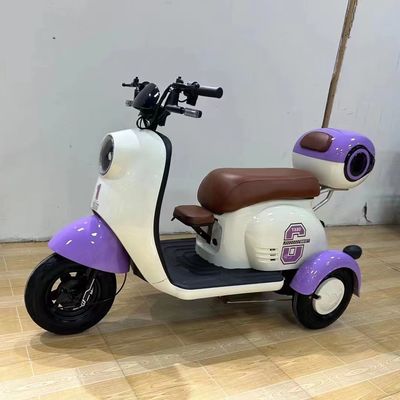 600 Watt Motorleistung 3-Rad-Scooter für Erwachsene Hinterhub Motor Position integrierte Batterie