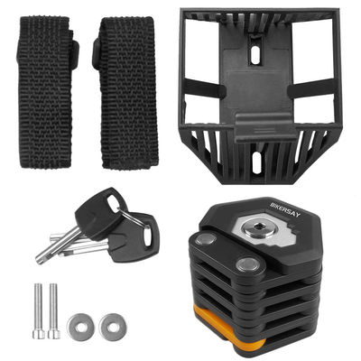 Mountainbike Straßenrad Klappschloss Diebstahlschutz 85cm mit 3 Schlüsseln Zink Legierung Legierung Stahl