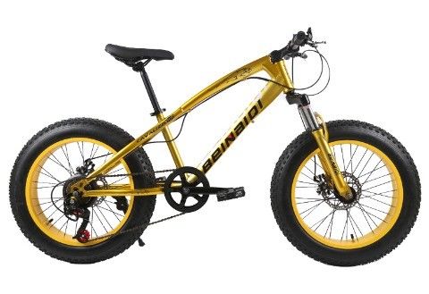20 Zoll Kinder-Strand-Schneefahrrad 4.0 Fettreifen Bergrad mit 7/21/24/27 Geschwindigkeiten