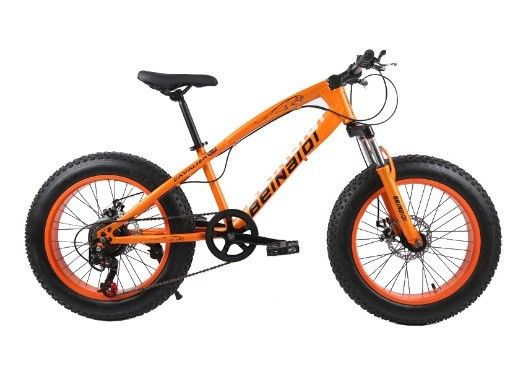 20 Zoll Kinder-Strand-Schneefahrrad 4.0 Fettreifen Bergrad mit 7/21/24/27 Geschwindigkeiten