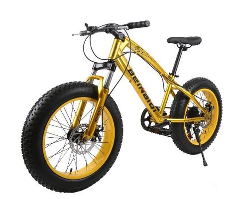 20 Zoll Kinder-Strand-Schneefahrrad 4.0 Fettreifen Bergrad mit 7/21/24/27 Geschwindigkeiten