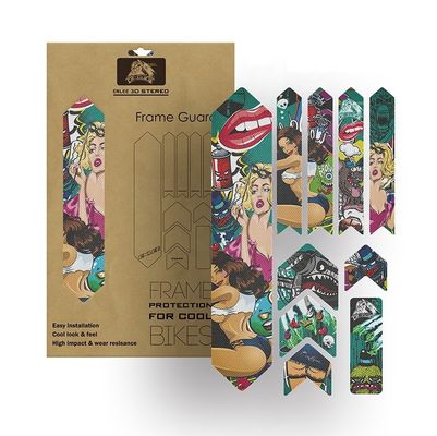 PVC-Radsticker für rutschfeste MTB-Rahmen-Schutz und maßgeschneidertes Design von Straßenrädern