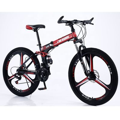 26 Zoll Mountainbike mit Kohlenstoffstahlrahmen und 21 Geschwindigkeiten 20 &quot;Aluminiumlegierungsräder