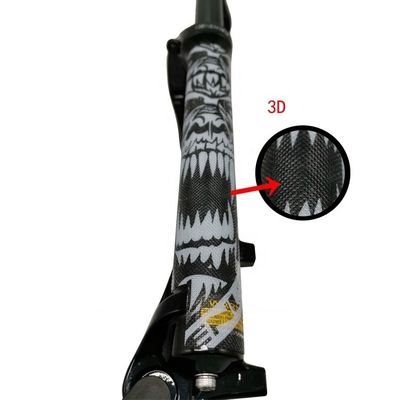 3D-wasserdichtes Fahrradgabelschutzanhänger für dekorative Fahrradrahmenwache