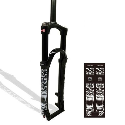 3D-wasserdichtes Fahrradgabelschutzanhänger für dekorative Fahrradrahmenwache