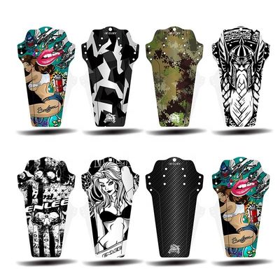 Neueste Entwurf ENLEE Vorderflügel Leicht und einfach zu installieren für Dreckfahrräder