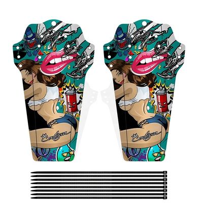 Neueste Entwurf ENLEE Vorderflügel Leicht und einfach zu installieren für Dreckfahrräder