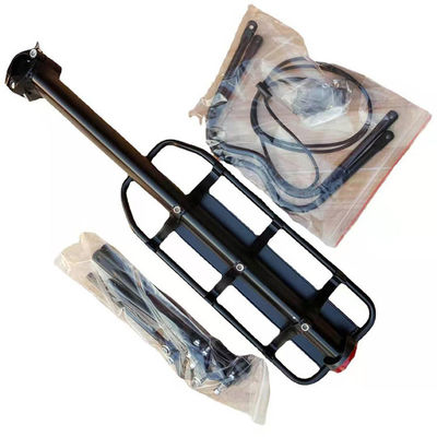 Eisenröhre Kofferraum Montage Fahrradträger Leichtgewichtsregal für Limousinen im Freien Reisen 985g