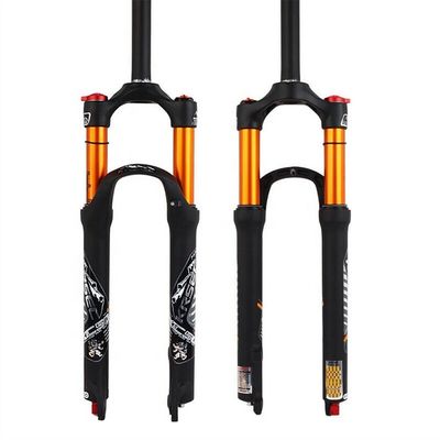 24-28 Zoll MTB Fahrrad Luftschlaggabeln Aufhängung Bremsgabeln für 700c Lenkerlänge 220m