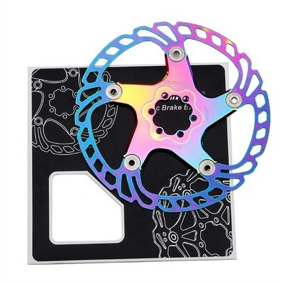 BMX RAINBOW 2021 Full CNC Road Bike Bremsscheibe 140/160/180/203mm Schnelle Abkühlung