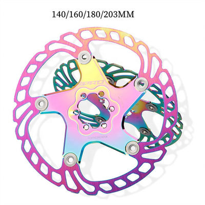 BMX RAINBOW 2021 Full CNC Road Bike Bremsscheibe 140/160/180/203mm Schnelle Abkühlung