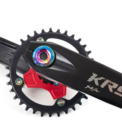 Kategorie CRANK 2021 Farbenfrohe Aluminium-Fahrradteile M18/M20 MTB Crankset Cover Schraube