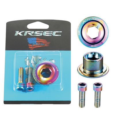 Kategorie CRANK 2021 Farbenfrohe Aluminium-Fahrradteile M18/M20 MTB Crankset Cover Schraube