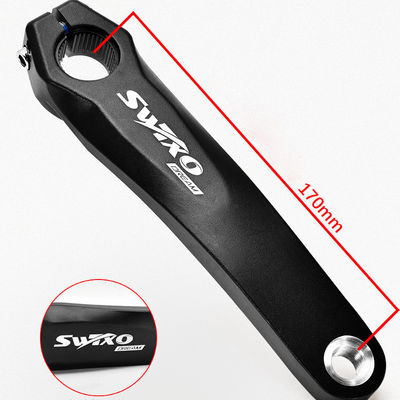 Mountainbike Unterhalter-Krankset mit 170 mm Kurbelarm und 32/34/36/38T Kettenrad