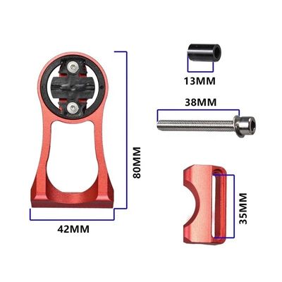 Mobilkamera Fahrradgeschwindigkeitsmessstand mit Fahrradstammmontage und Taschenlampenhalter